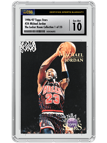 1996-97 Topps Stars #24 Michael Jordan