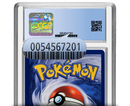 Trading Card in a CGC Holder
