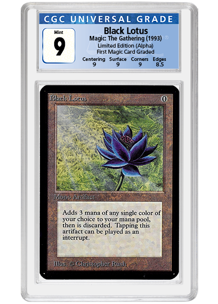 Black Lotus - CGC Mint 9